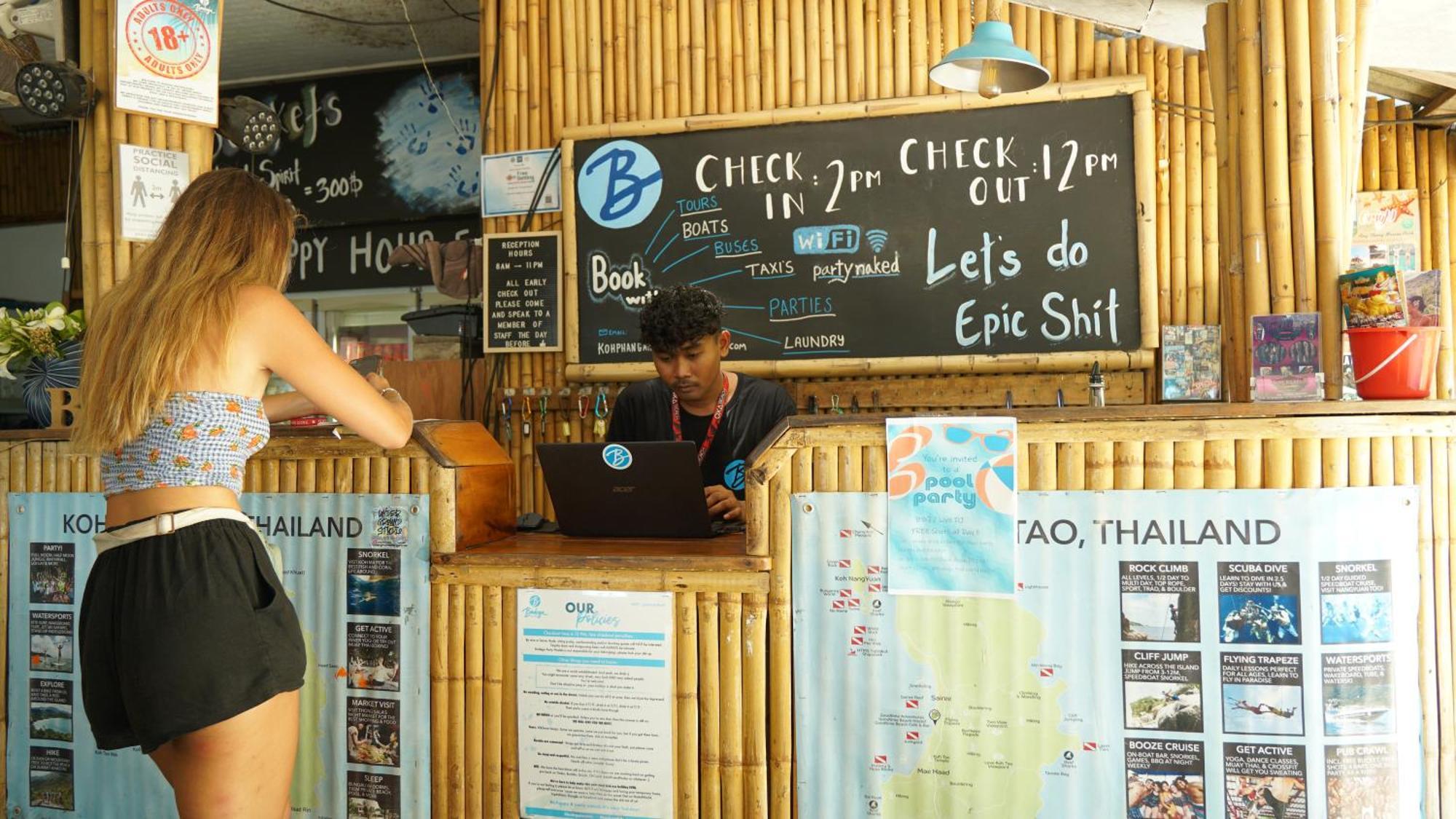 Bodega Koh Pha Ngan Beach 통살라 외부 사진